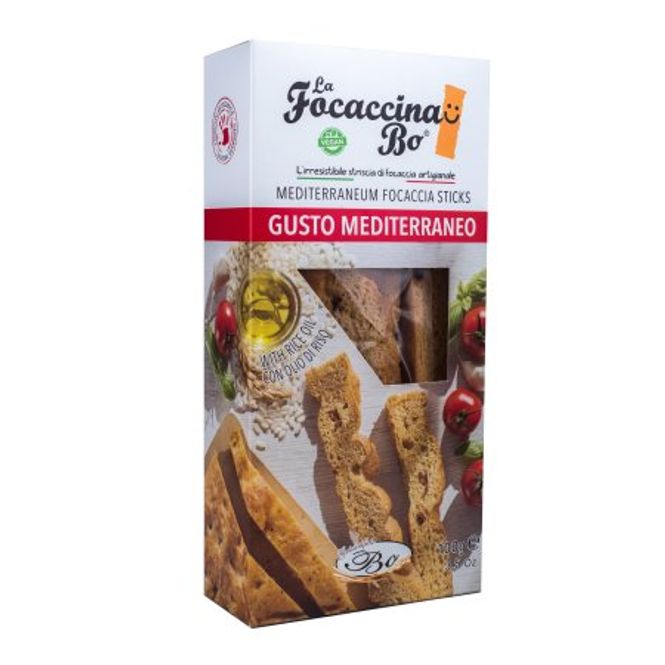 Hovedbilde Datovare - Focaccina BO Mediterranean 100g - BF: 9.10.2025