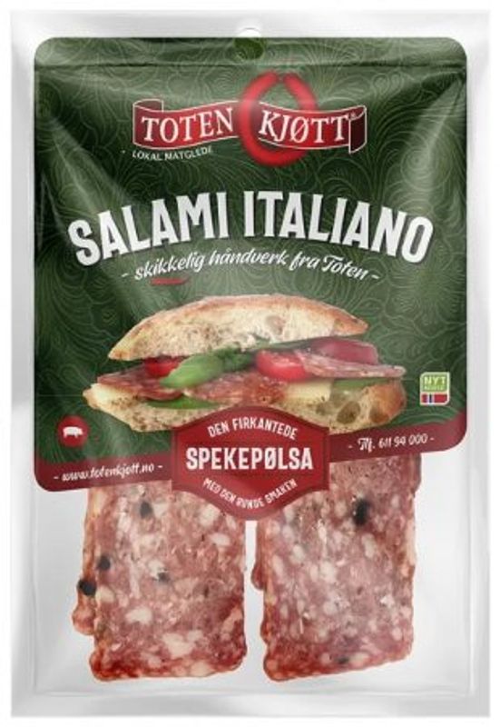 Salami Italialiano 100g skivet 