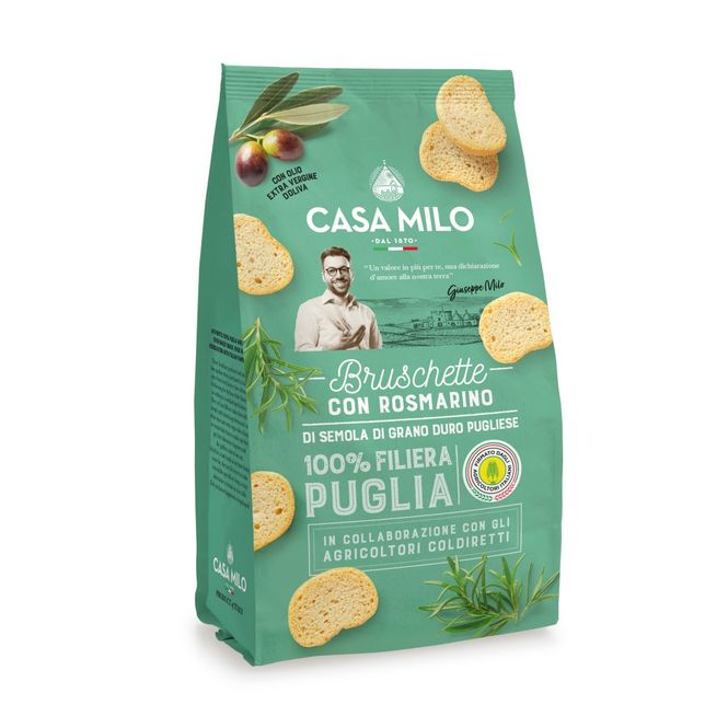 Hovedbilde Casa Milo Bruschette med Rosmarin